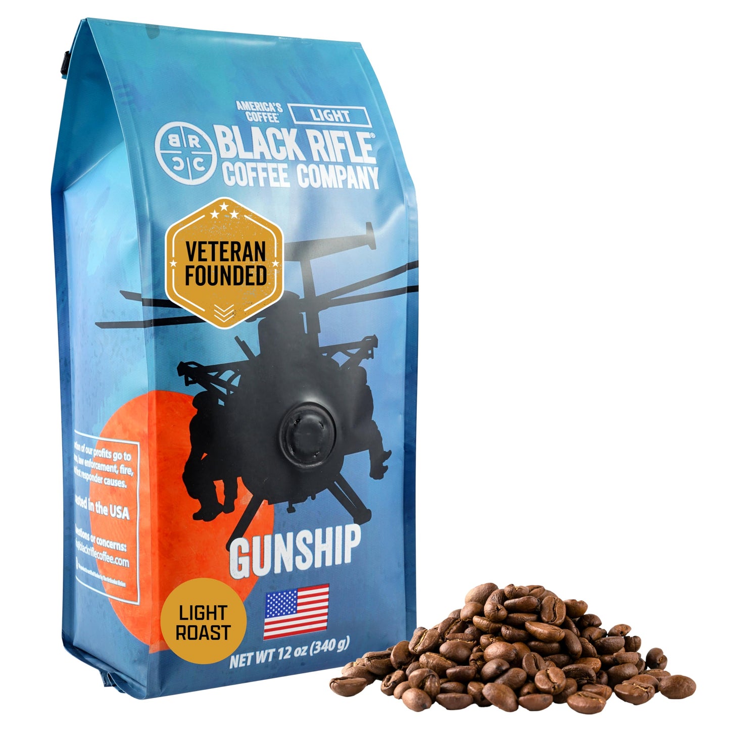 Black Rifle Coffee Company Black Rifle Coffee 12oz Bag (Gunship Whole