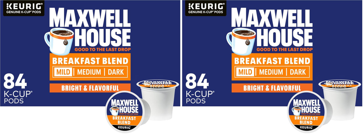 Maxwell House House Blend Medium Roast K-Cup Coffee Pods 84 ct