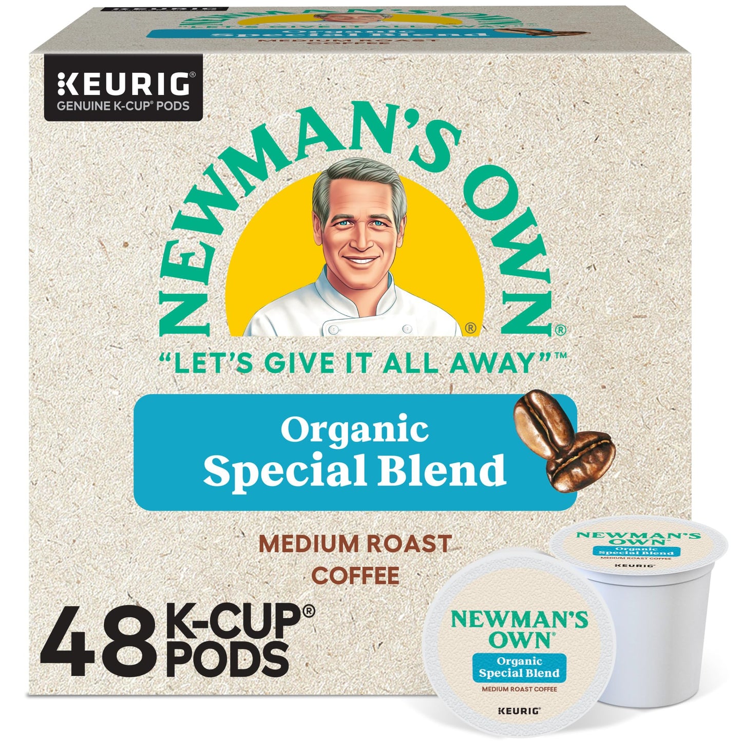 Keurig Newman's Own Organics Special Blend 48 Count