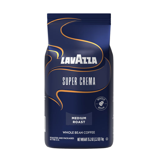 Lavazza Super Crema Whole Bean Coffee