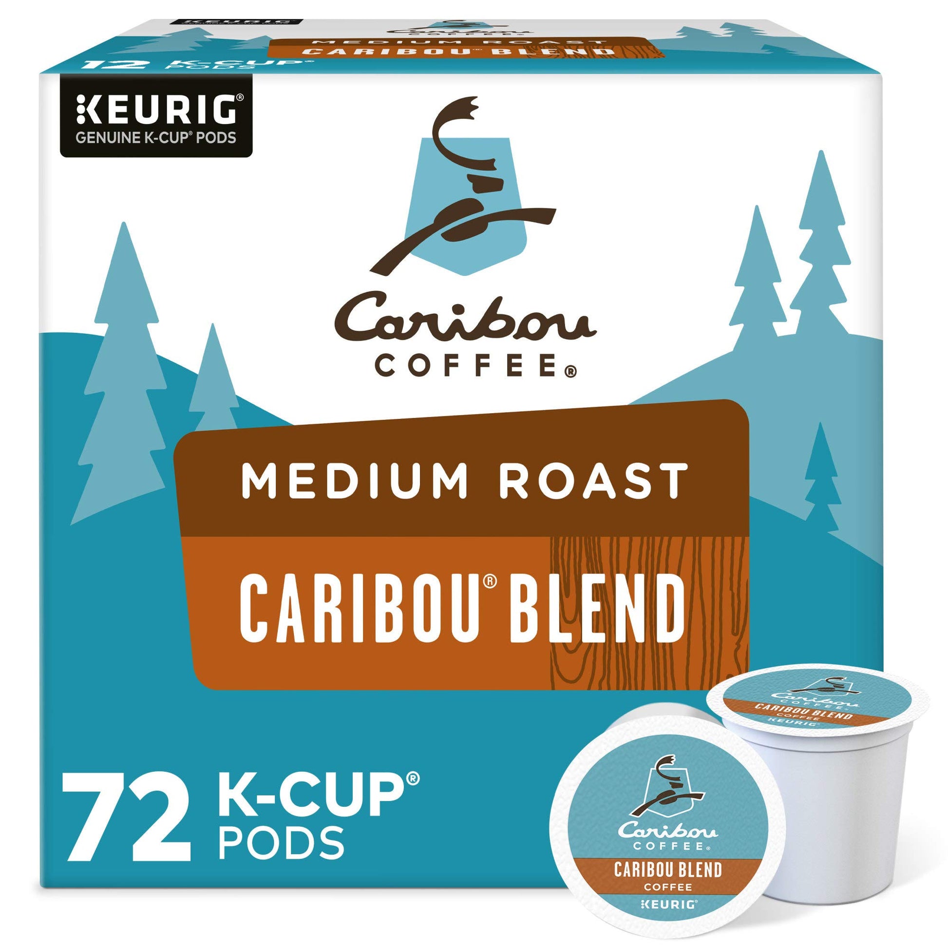 Caribou Coffee Caribou Blend Keurig Single-Serve K-Cup Pod
