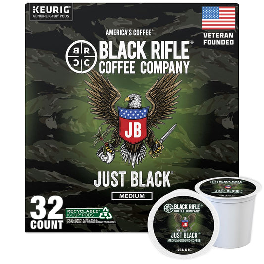 Black Rifle Coffee Company Just Black 32 Count