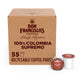 Don Francisco's 100% Colombia Supremo Coffee Pods 55 Count
