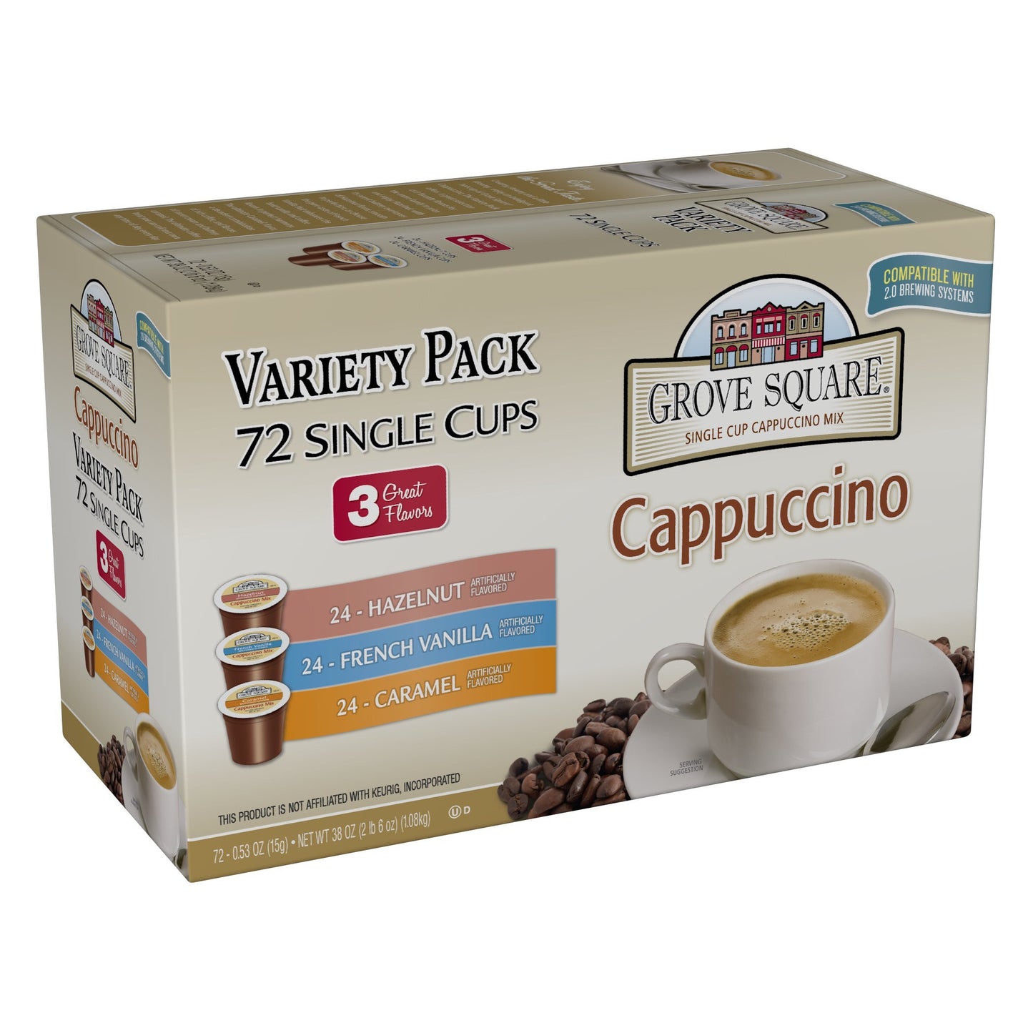 Grove Square Cappuccino Pods